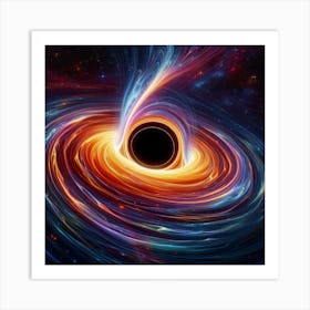 Black Hole 2 Art Print