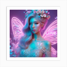 Love Fairy Art Print