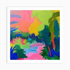 Colourful Gardens Matthaei Botanical Gardens Usa 2 Art Print