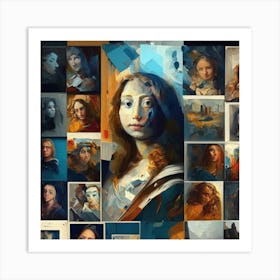 Mona Lisa Art Print