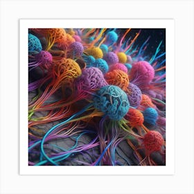 Neuron 62 Art Print