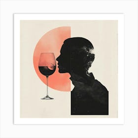 Wine Glass 1 Art Print