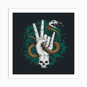 Peace Sign Art Print