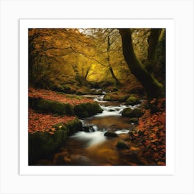 Autumn In The Woods 2 Art Print