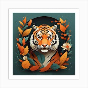 Tiger 4 Art Print