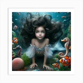 Mermaid 68 Art Print