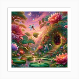 Fairy Garden 3 Art Print