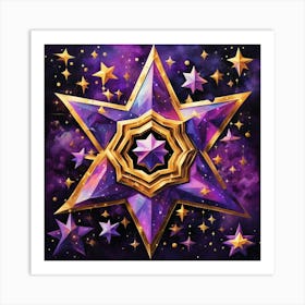 Star Of David Art Print