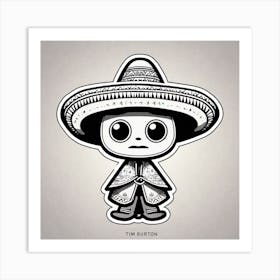 Mexican Kid Art Print