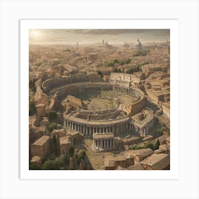 Roman City Of Rome Art Print