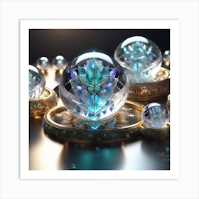 Crystal Balls Art Print