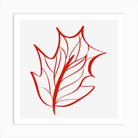 Holly Leaf Art Print