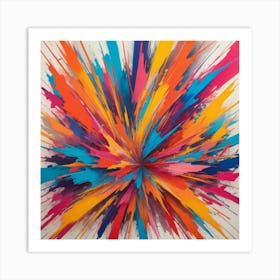 Mesmerizing Abstract Piece Art Print