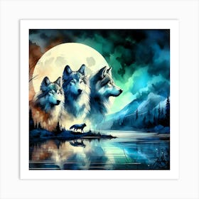 Wild Animal Illustration 277 Art Print