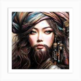 Portrait Artwork 119 Art Print