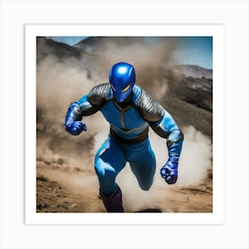 Blue Phantom 1 Art Print