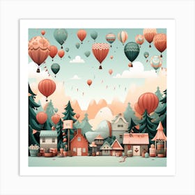 Christmas Lovely Paradise Art Print