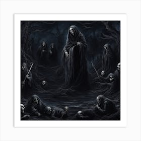 Lord Of The Dead Art Print