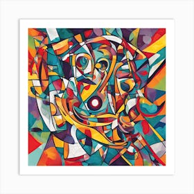 Abstract Painting 1 Art Print