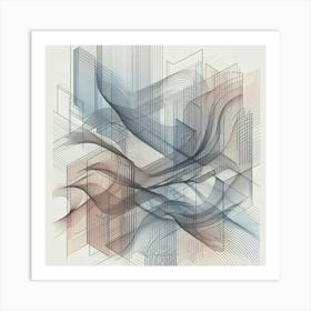 Abstract Painting 21 Art Print