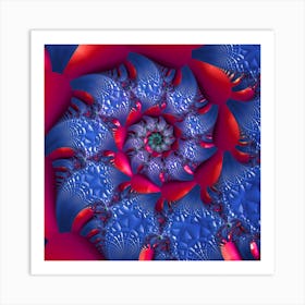 Fractal Spiral Art Print