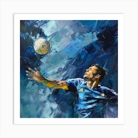 Soccer Player Art Print