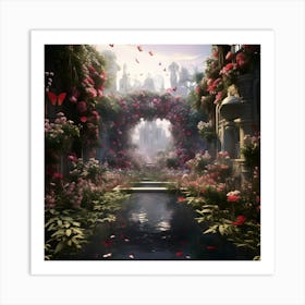 Surreal Love Garden By Csaba Fikker 18 Art Print