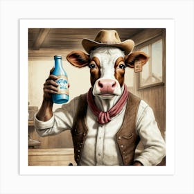 Cowboy 7 Art Print