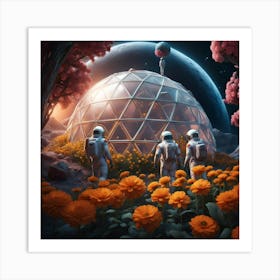 Space Dome Art Print