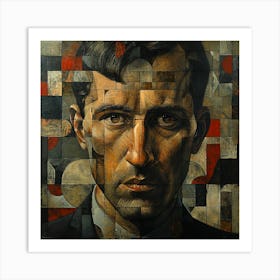 'The Man In The Square' Art Print