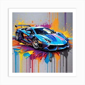 Lamborghini 81 Art Print