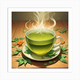 Tea Art 413 Art Print