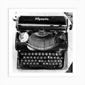 Olympia Typewriter Art Print