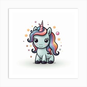 Unicorn 67 Art Print