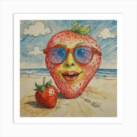 Strawberry 1 Art Print