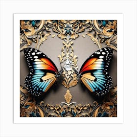 Butterfly Wings 2 Art Print