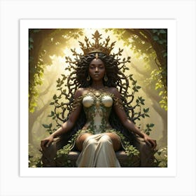 Queen Of The Forest 14 Art Print