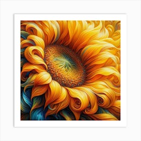 Sunflower 9 Art Print