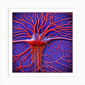 Arteries And Veins Art Print