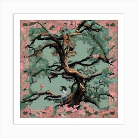 Chinese Garden Art Print