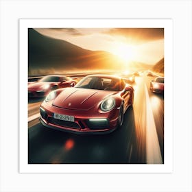 Porsche 911 Gt3 1 Art Print