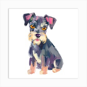 Miniature Schnauzer 03 Art Print