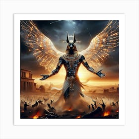 Egyptian God 1 Art Print