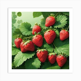 Strawberry Field Art Print