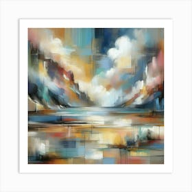 Abstract Painting 5 Art Print