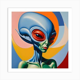 Alien 6 Art Print