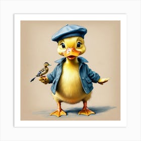 Ducky 46 Art Print