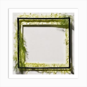 Frame With Dandelion 1 Art Print