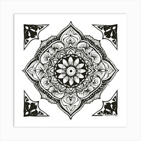 Mandala 8 Art Print