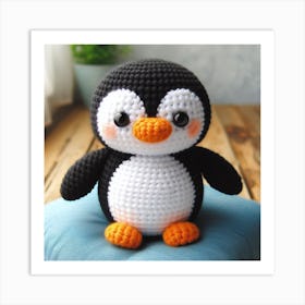 Amigurumi, Penguin 1 Art Print